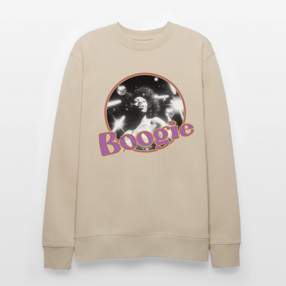 Electric Groove, Ekologisk sweatshirt CHANGER unisex från Stanley/Stella - beige