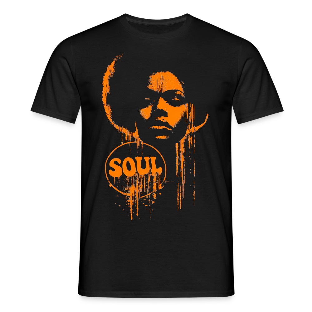 SOUL GLOW, T-shirt unisex - svart