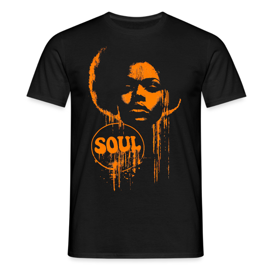 SOUL GLOW, T-shirt unisex - svart