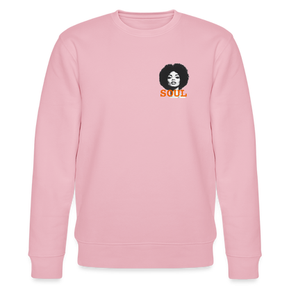 SOUL PWR, Ekologisk sweatshirt CHANGER unisex från Stanley/Stella - ljusrosa