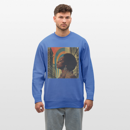 Jazz in the Moonlight, Ekologisk sweatshirt CHANGER unisex från Stanley/Stella - blå