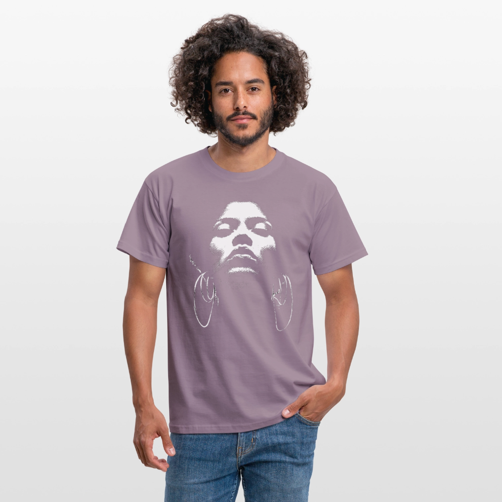 Beat Goddess, T-shirt unisex - lilagrå 