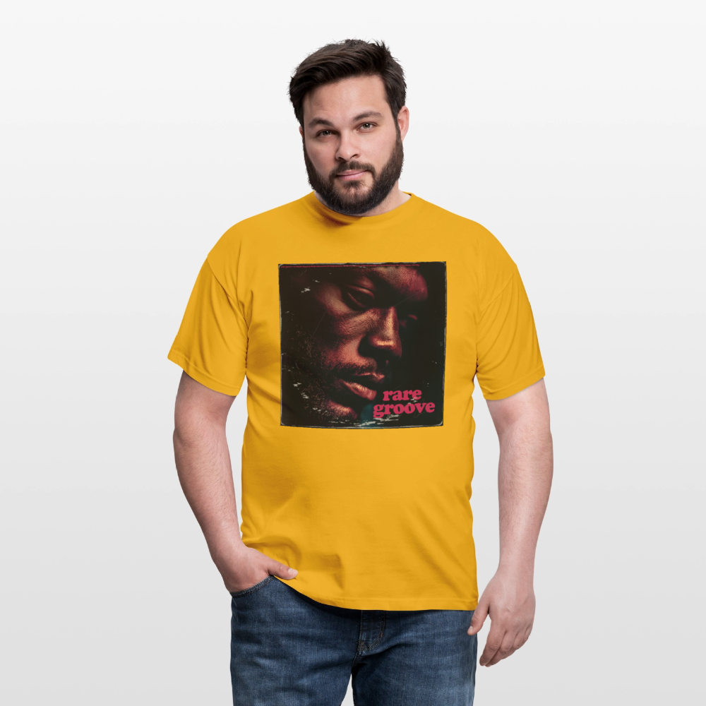 Groove Rare, T-shirt unisex - gul