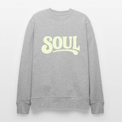 All About Soul, Ekologisk sweatshirt CHANGER unisex från Stanley/Stella - gråmelerad