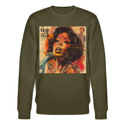 Soundtrack, Soul Undercover, Ekologisk sweatshirt CHANGER unisex från Stanley/Stella - kaki