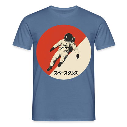 Space Dance, T-shirt unisex - duvblå 