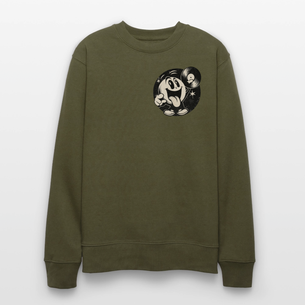 Groove Chaser, Ekologisk sweatshirt CHANGER unisex från Stanley/Stella - kaki