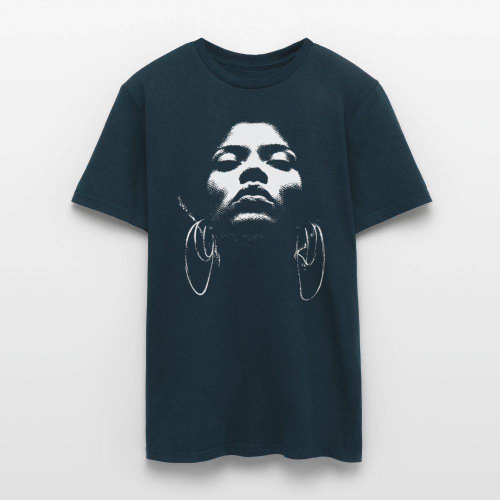 Beat Goddess, T-shirt unisex - marinblå
