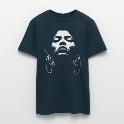 Beat Goddess, T-shirt unisex - marinblå