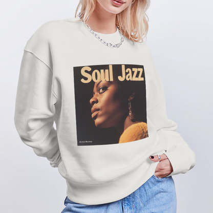 Acceso's Soul Groove: Jazz with a Beat, Ekologisk oversizetröja RADDER unisex från Stanley/Stella - OFF WHITE