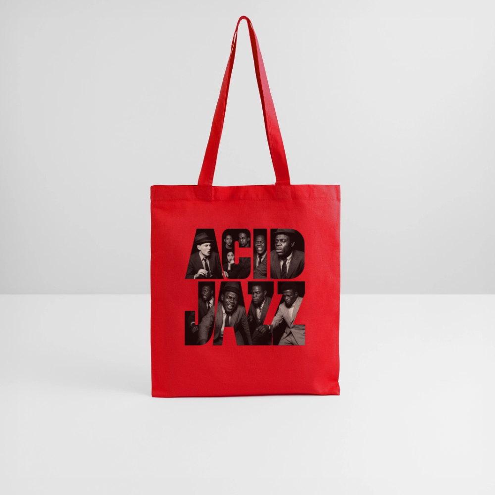 80s Club Jazzdance, Tygväska - röd