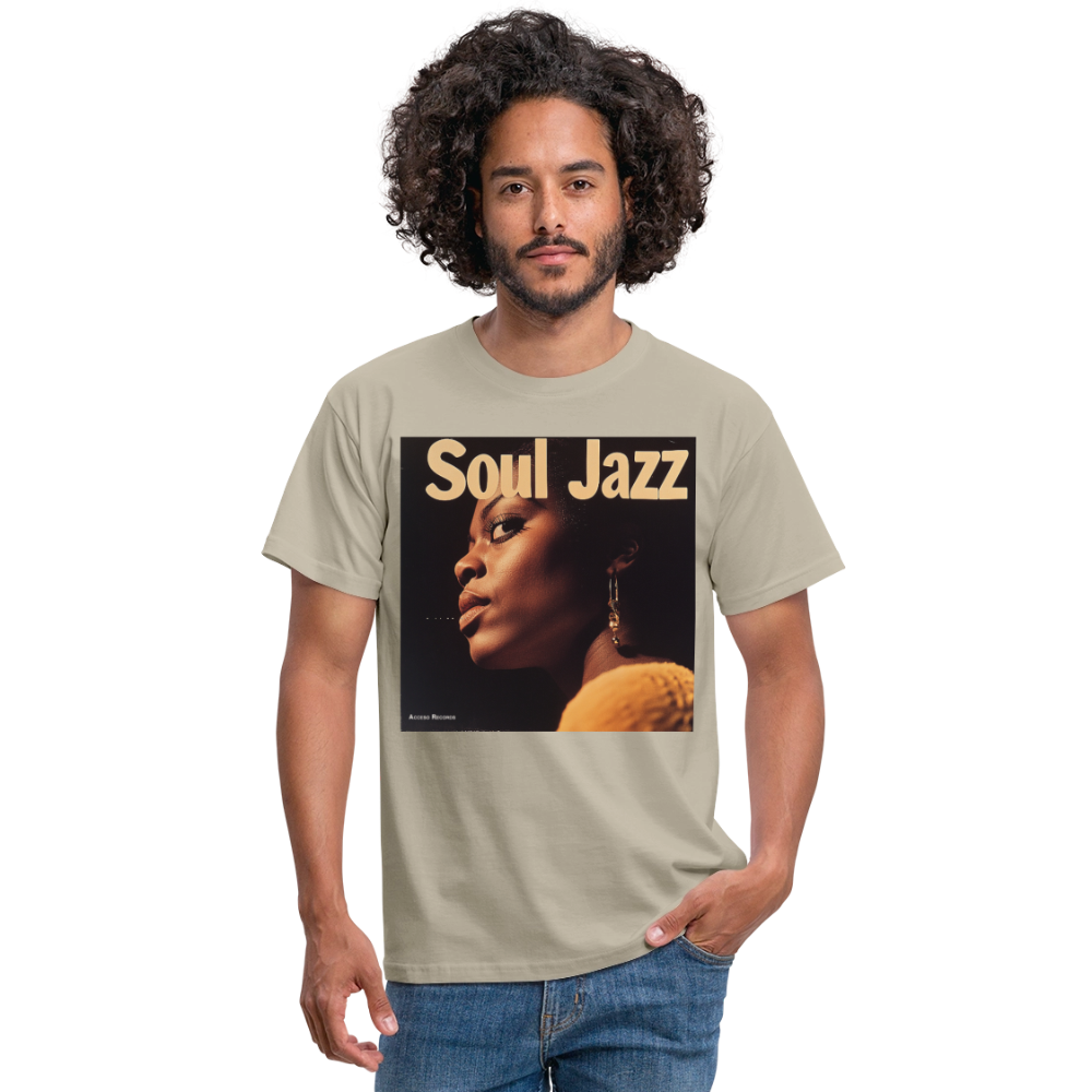 Acceso's Soul Groove: Jazz with a Beat, T-shirt herr - sandbeige