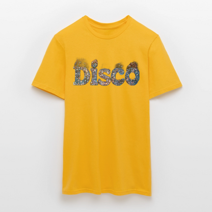 Star Dust, fades.T-shirt herr - gul