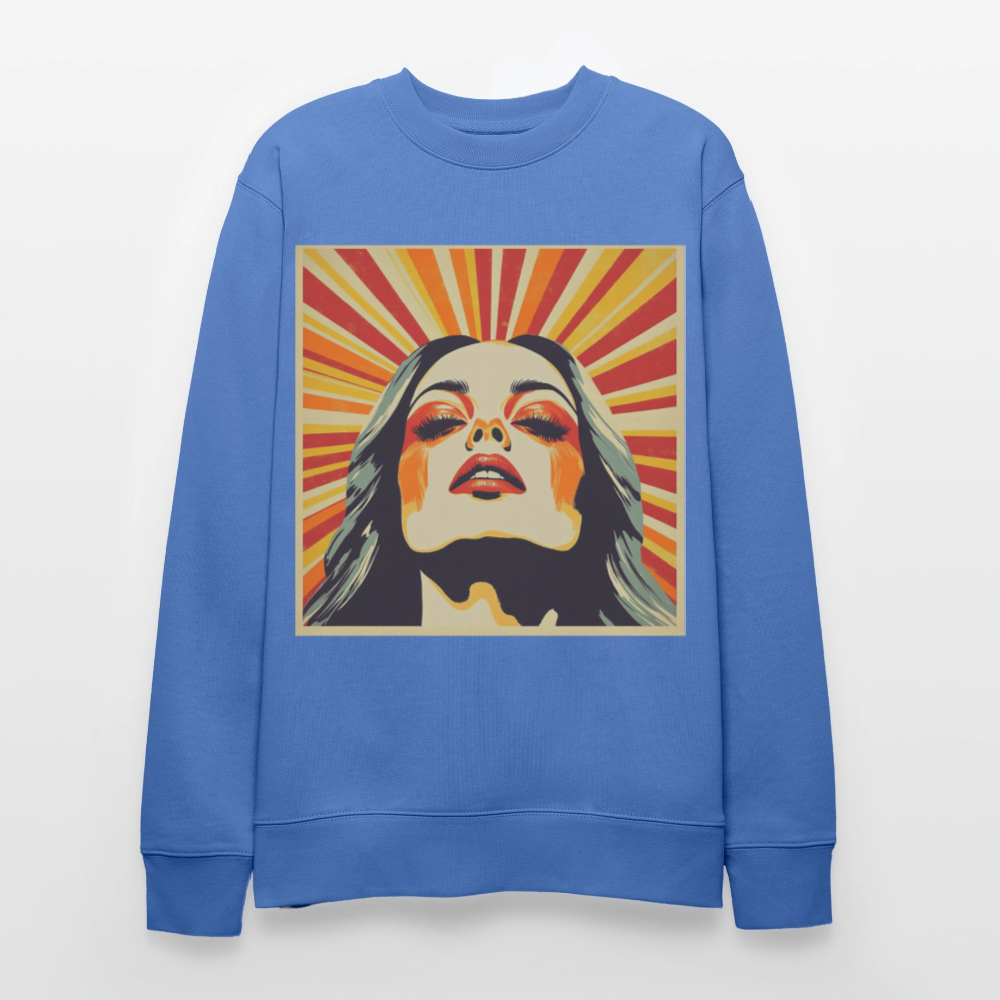 Sun Girl, Ekologisk sweatshirt CHANGER unisex från Stanley/Stella - blå