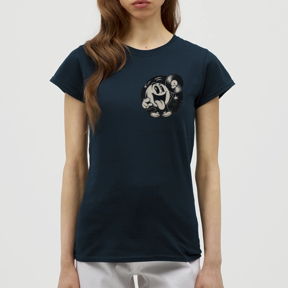 Groove Chaser, T-shirt dam - marinblå