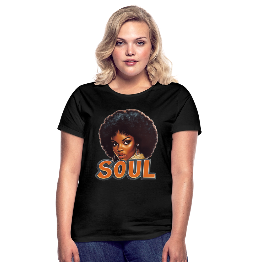 Soulful Vibes, T-shirt dam - svart