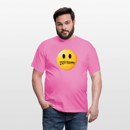 Turntable Grin, T-shirt unisex - rosa