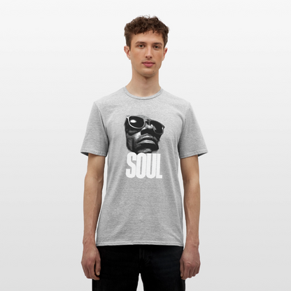 Soul Frequency, T-shirt herr - gråmelerad