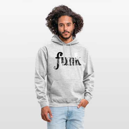Funk Vibes, Luvtröja unisex - ljusgråmelerad