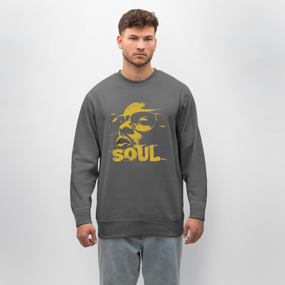 Funky Soul, Ekologisk sweatshirt CHANGER unisex från Stanley/Stella - kolgrå