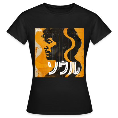 Nippon Grooves, T-shirt dam - svart