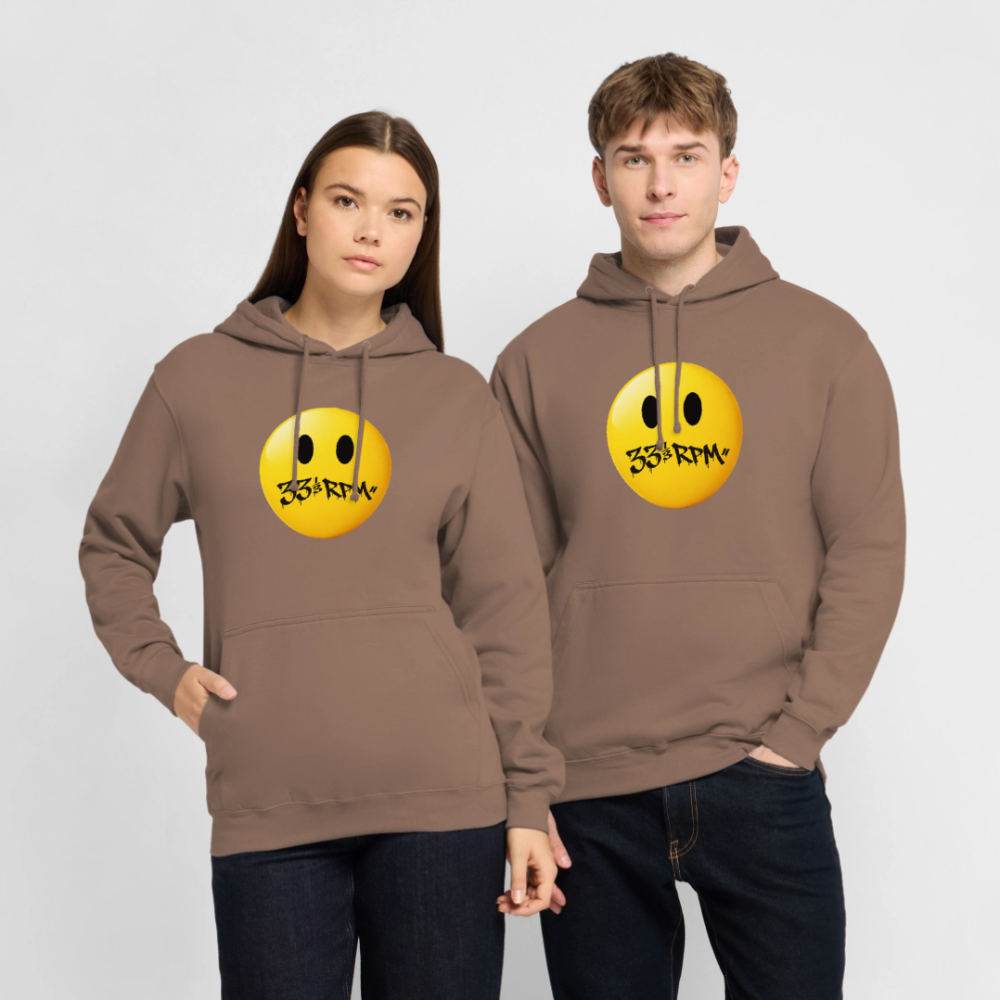 Turntable Grin, Luvtröja unisex - mocka