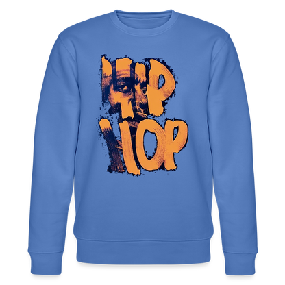 Raised on Boom Bap, Ekologisk sweatshirt CHANGER unisex från Stanley/Stella - blå