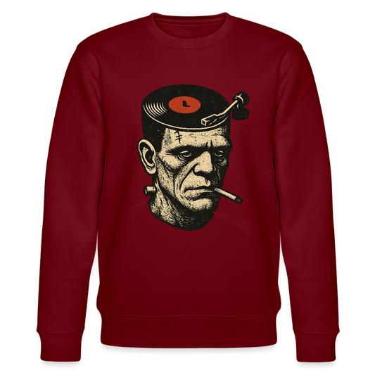 Waxhead, Ekologisk sweatshirt CHANGER unisex från Stanley/Stella - vinröd