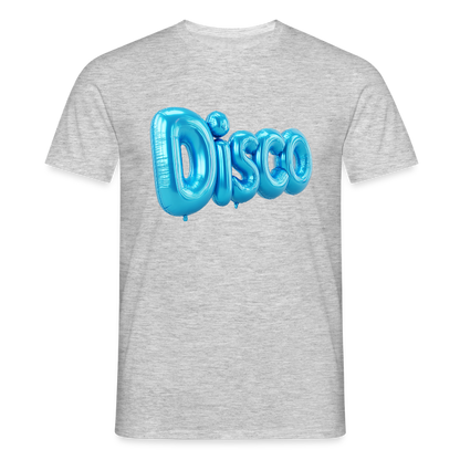 Pump the Disco, T-shirt herr - gråmelerad