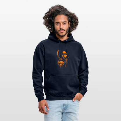 SOUL GLOW, Luvtröja unisex - marinblå