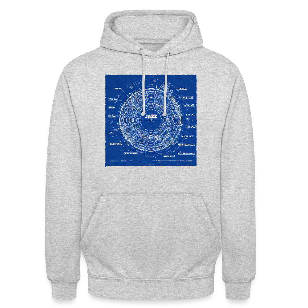 Kind of Blueprint, Luvtröja unisex - ljusgråmelerad