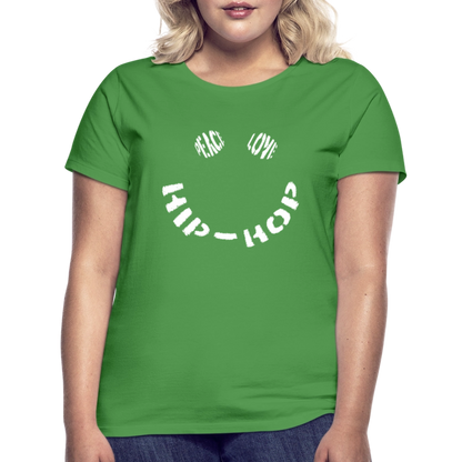 Peace, Love & Hip-Hop, T-shirt dam - kellygrön