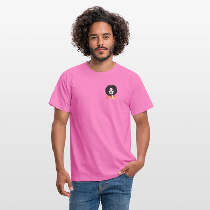 T-shirt unisex - Litet brösttryck - Litet brösttryck - rosa