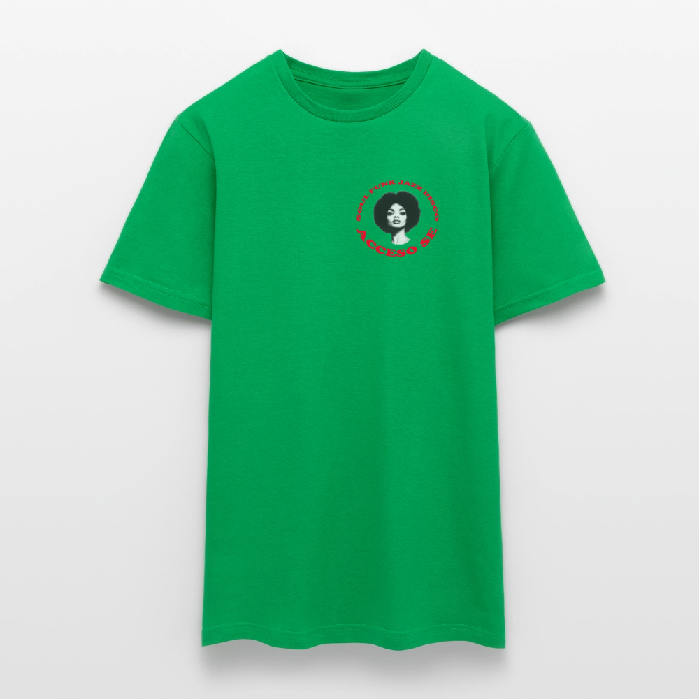 Where Music Lives – Powered by Acceso Family (small print), T-shirt unisex - kellygrön