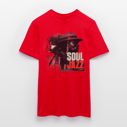 Soul Jazz Experience, T-shirt unisex - röd