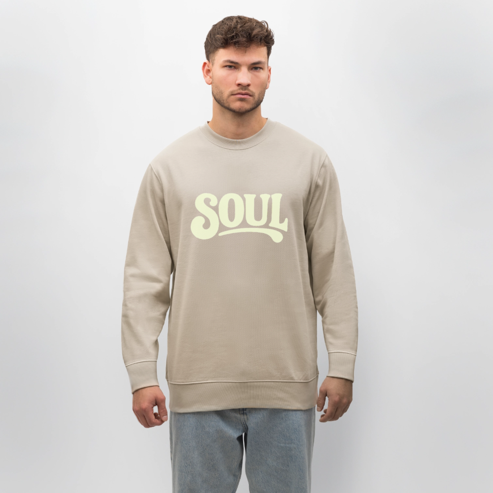 All About Soul, Ekologisk sweatshirt CHANGER unisex från Stanley/Stella - beige