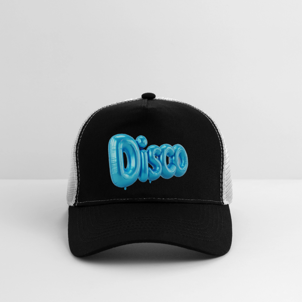 Pump the Disco, Trucker Cap - svart/stengrå