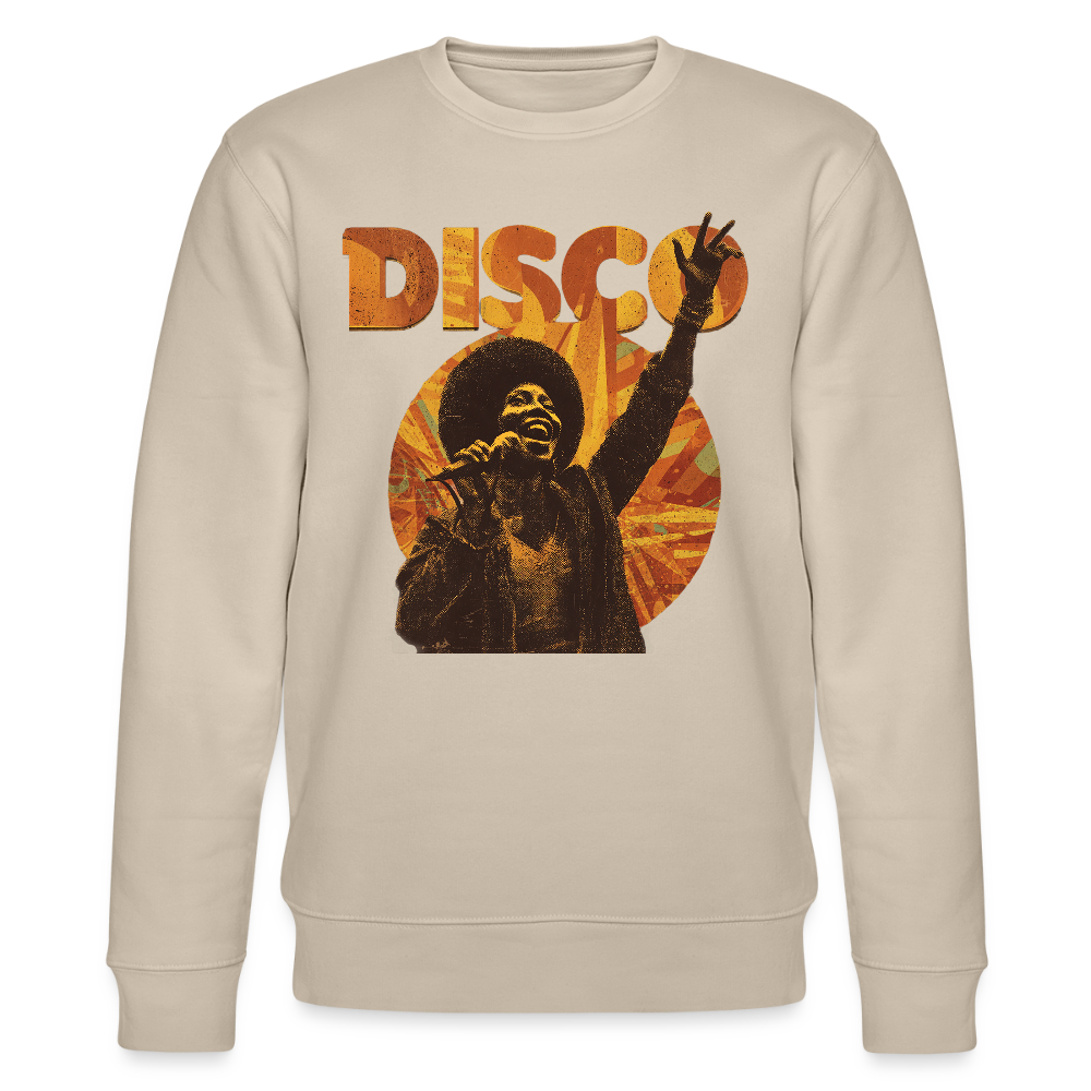 Boogie Soul, Ekologisk sweatshirt CHANGER unisex från Stanley/Stella - beige