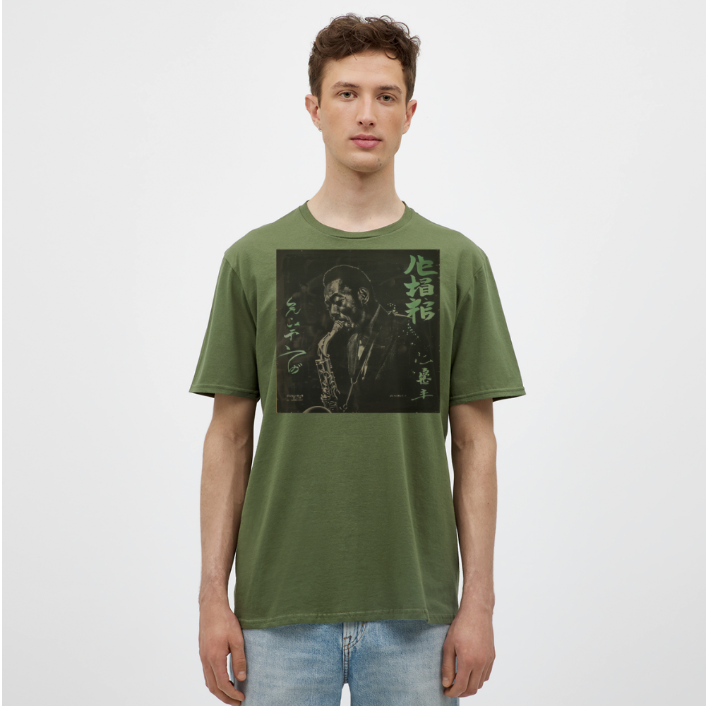 Nasi Goreng Prabowo 1972, T-shirt herr - Militärgrön