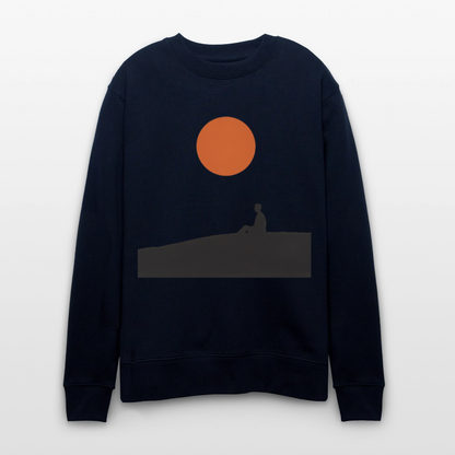 Under the sun, Ekologisk sweatshirt CHANGER unisex från Stanley/Stella - marinblått