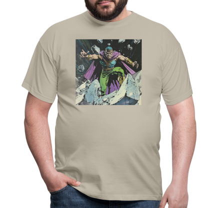 Granitus, T-shirt herr - sandbeige