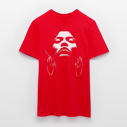 Beat Goddess, T-shirt unisex - röd