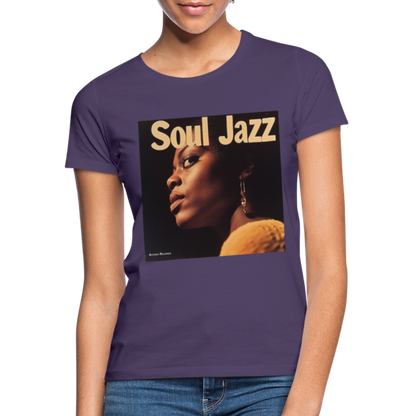 Acceso's Soul Groove: Jazz with a Beat, T-shirt dam - mörklila