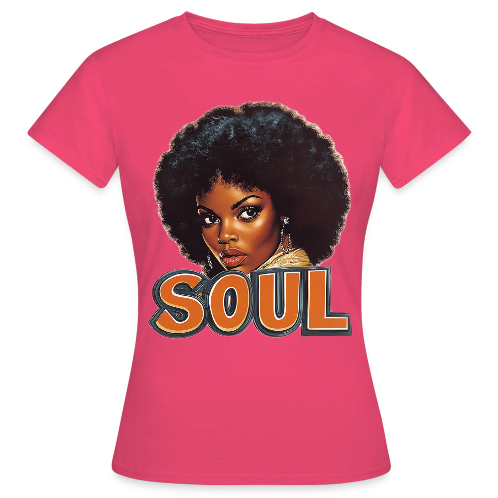 Soulful Vibes, T-shirt dam - azalea