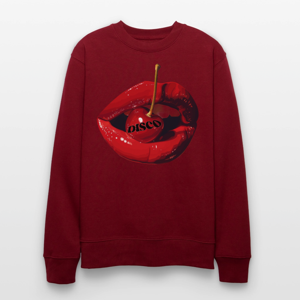 Taste of Disco, Ekologisk sweatshirt CHANGER unisex från Stanley/Stella - vinröd