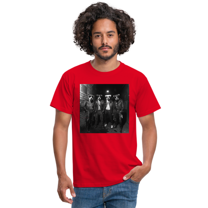Barking Riot, T-shirt herr - röd