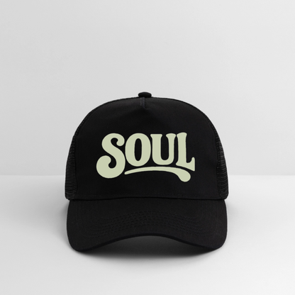 All About Soul, Trucker Cap - svart/svart