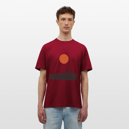 Under the sun, T-shirt unisex - tegelröd