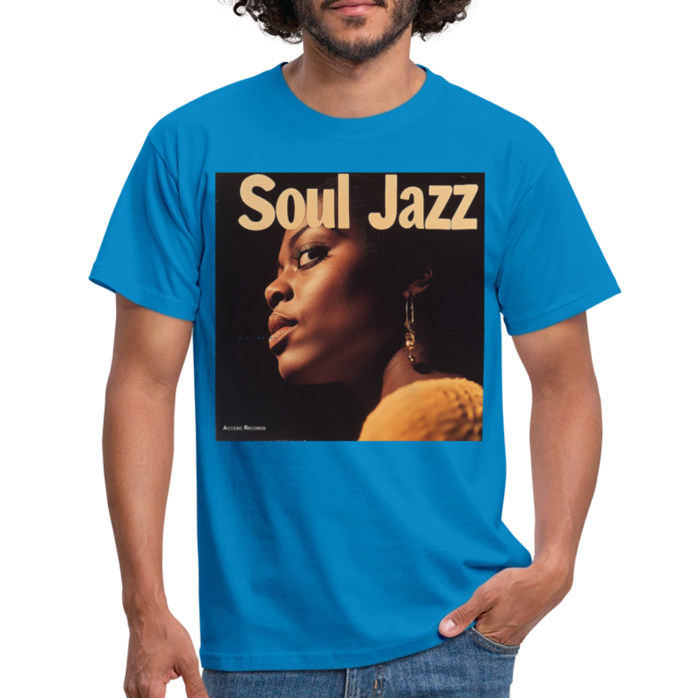 Acceso's Soul Groove: Jazz with a Beat, T-shirt herr - kungsblå