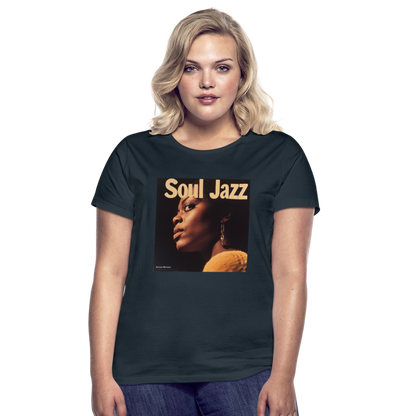 Acceso's Soul Groove: Jazz with a Beat, T-shirt dam - marinblå